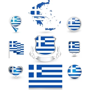 Yunanistan Sticker Set