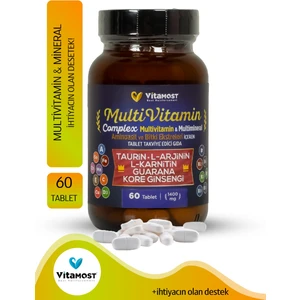 Multi Vitamin Complex 60 Tablet 1400 Mg