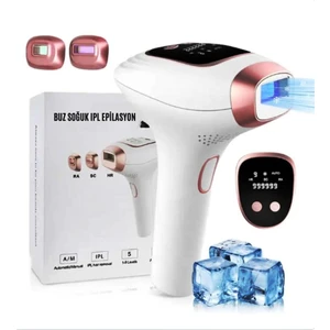 Acısız Ipl Buz Lazer Cihazı 5 Mod Manyetik Değiştirebilir Kapak Kadın-Erkek Için Kalıcı Epilasyon-No4-