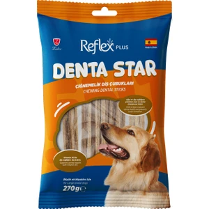 Dentastar / Çiğnemelik Diş Çubukları Büyük Irk Yetişkin Köpek Ödül Maması 270GR
