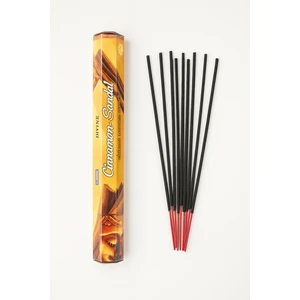 Doğal Tarçın & Sandal Ağacı Aromalı Çubuk Tütsü – 20'li Paket | Cinnamon & Sandalwood Incense Sticks