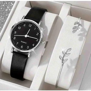 Mavi Şık Saat Ile Bileklik Takım Kol Saati