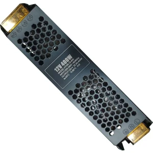 Yeni Tip Slim Trafo, Adaptör, Driver 12V 33 Amper 400 Watt