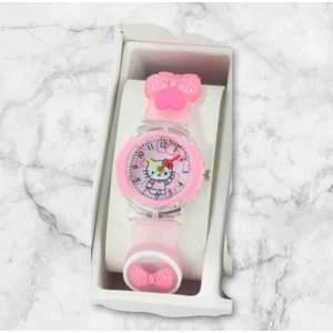 Kordondan Işıklı Sanrio Cinnamoroll Kuromi My Melodi Hello Kitty Tarçın Rulosu Kol Saati
