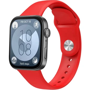 Huawei Watch Fit 3 / Fit 4 / Fit 4 Pro Uyumlu Standart Silikon Kordon Ayarlanabilir Esnek Kayış