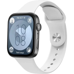 Huawei Watch Fit 3 / Fit 4 / Fit 4 Pro Uyumlu Standart Silikon Kordon Ayarlanabilir Esnek Kayış