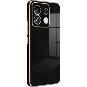 Xiaomi Poco M6 Pro 4g Kılıf Parlak Tasrım Kamera Korumalı Ultra Yumuşak Esnek A+ Kalite Kapak