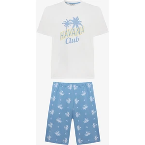 Havana Çok Renkli Şortlu Pijama Takımı