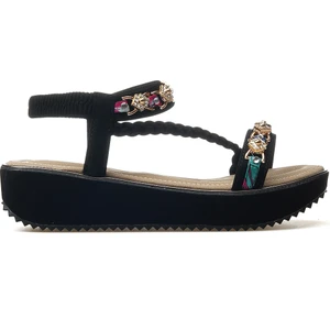 Kadın Taş Detaylı Günlük Sandalet Ayakkabı 25Y 25Y121-4 Z