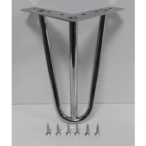 Mil Model 12 cm Krom Metal Mobilya Ayağı