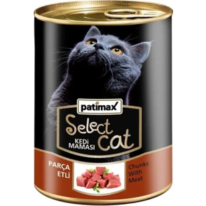 Sığır Etli Kedi Maması Konservesi 400 Gr. (Parça Etli, Italyan Menşeili)