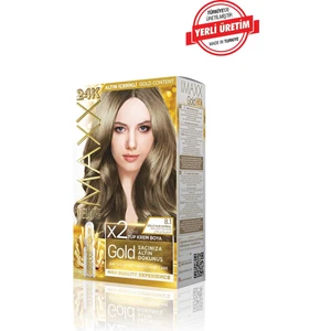 Maxx Deluxe Gold Series Saç Boya Seti 2 Tüp Boya - 2 Oksidan