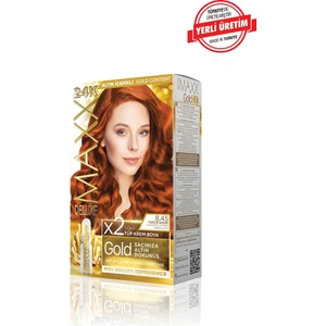 Maxx Deluxe Gold Series Saç Boya Seti 2 Tüp Boya - 2 Oksidan