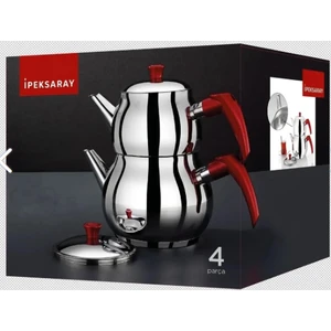 Ipeksaray Çelik Damla Mini Boy Çaydanlık