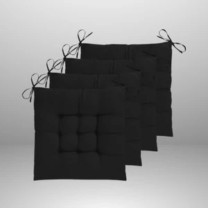 Sandalye Minderi 45 x 45  cm  Siyah Renk