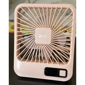 Rose Teknoloji Digital Göstergeli Katlanabilir Taşınabilir 3200rpm 5 Kademeli Masaüstü Soğutucu Fan