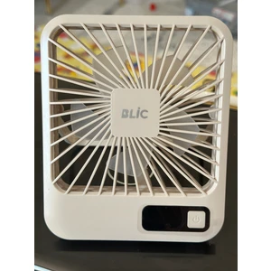 Rose Teknoloji Digital Göstergeli Katlanabilir Taşınabilir 3200rpm 5 Kademeli Masaüstü Soğutucu Fan