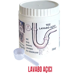 Lavabo ve Gider Açıcı Toz 750 gr