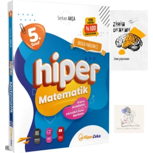 Hiper Zeka Yayınları 5.Sınıf Matematik Konu Anlatımlı Soru Bankası+Zihin Deneme-Sk-38