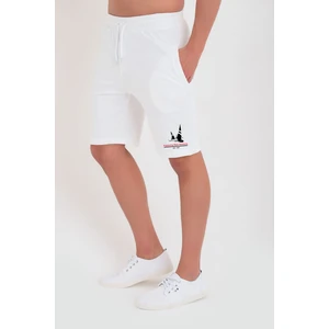 Süperlife Erkek Yelken Baskılı Standart &regular Kalıp Şort SPR25SR083