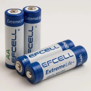 Yeni Nesil Şarj Edilebilir Kalem Pil Aa 1100 Mah 1000 Defaya Kadar Şarj Edilebilir 1.2V