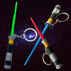 Flexilab 3’lü Star Wars Işın Kılıcı Anahtarlık Seti – Kırmızı Mavi Yeşil – PLA 3D Baskı Figür – Film Temalı Koleksiyonluk Hediye Oyuncak