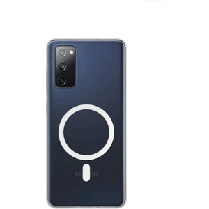 Samsung Galaxy S20 Fe Kılıf Sararmaz Slim Magsafe Wireless Kablosuz Şarj Uyumlu Manyetik Şeffaf Kapak