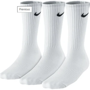 Dri-Fit Performance 3 Lü Spor Çorap Beyaz