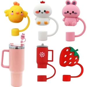 1 Adet 10 mm Stnly Quencher Silikon Pipet Tıpası Kapağı Toz Geçirmez Kapak Şekilli Pipet Başlığı