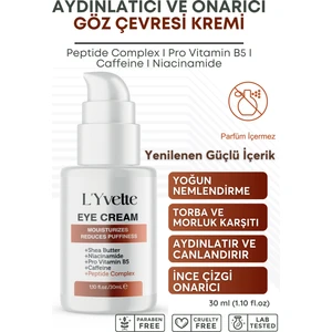 L'yvette Peptid Complex Göz Altı Torbası, Göz Çevresi Morluk Ve Ince Çizgi Karşıtı Göz altı Kremi