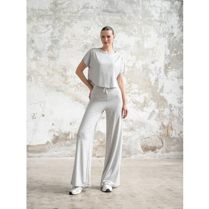 Gri Breeze Yoga Pantolon Tayt