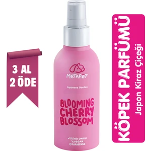 Doğal Evcil Hayvan Parfümü Japon Kiraz Çiçeği, Koku Giderici Sprey, Yavru Köpeklere Uygun 150 ml