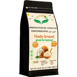 Trend Food Hindistan Cevizi Unu Taş Değirmende Öğütülmüş 1 kg