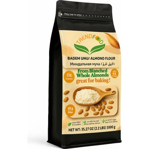 Trend Food Öğütülmüş Beyaz Badem Unu 1 kg