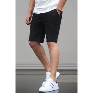 Siyah Erkek Şort 5438
