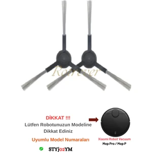 Xiaomi Mi Robot Vacuum Mop Pro (Model NO:STYTJO2YM Dikkat)Vacuum Mop P Robot Süpürge Yedek Parça Seti