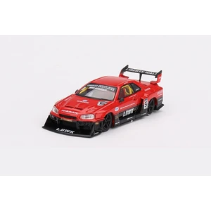 Mini Gt 843 Nissan LB-ER34 Super Silhouette Skylıne Red/black 1/64