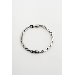 Metalik Stil Çelik Erkek Bileklik