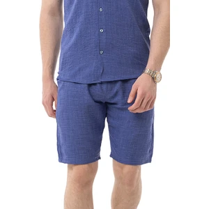 Erkek Mekanik Keten Şort