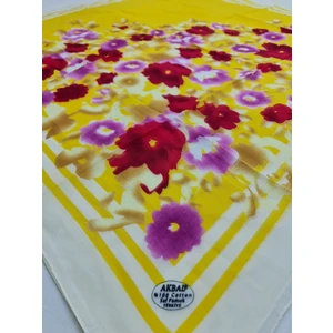 %100 Pamuklu Desenli Yazma