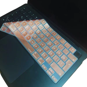 Macbook Kılıf Klavye Koruyucu M1-M2-M3 (Türkçe Q) TouchID'li A2681 A3113, A2941 A3114, A2442 A2779 A2992 A2918, A2485 A2780 A2991 ile Uyumlu