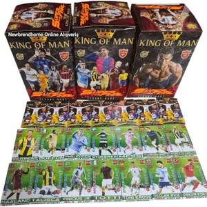 Emrah Gültekin KingOfMan Süper Final 5 jelatinli Poşet 20 Adet Kart vardır 1453 Bd Futbolcu Kartları Oyun Kağıtları