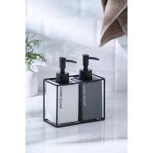 Vega Standlı 2'li Sıvı Sabunluk - 17 cm