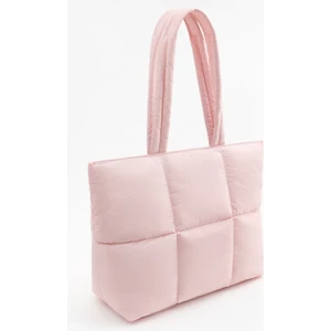 Suya Dayanıklı Askılı Puffy Laptop/tablet Tote Çanta