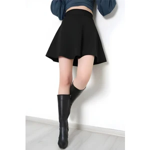 Scuba Kumaş Mini Çan Etek