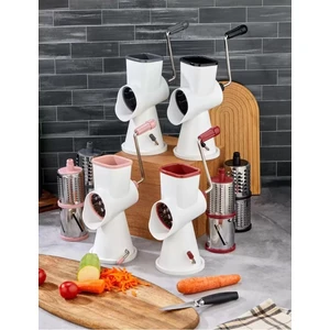 3 Başlıklı Çevirmeli Rende – Çok Fonksiyonlu Mutfak Aleti