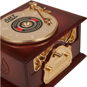 Nostaljik Gramofon Tasarımlı Müzik Kutusu
