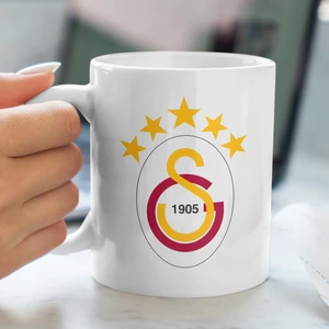 Kupa Bardak - Galatasaray Arması Desenli Kupa Bardak - Hediyelik Kupa Bardak