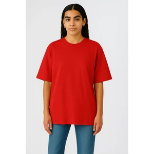 Basic Kadın T-Shirt Regular Oversize Tişört