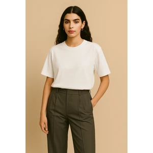 Basic Kadın T-Shirt Regular Oversize Tişört